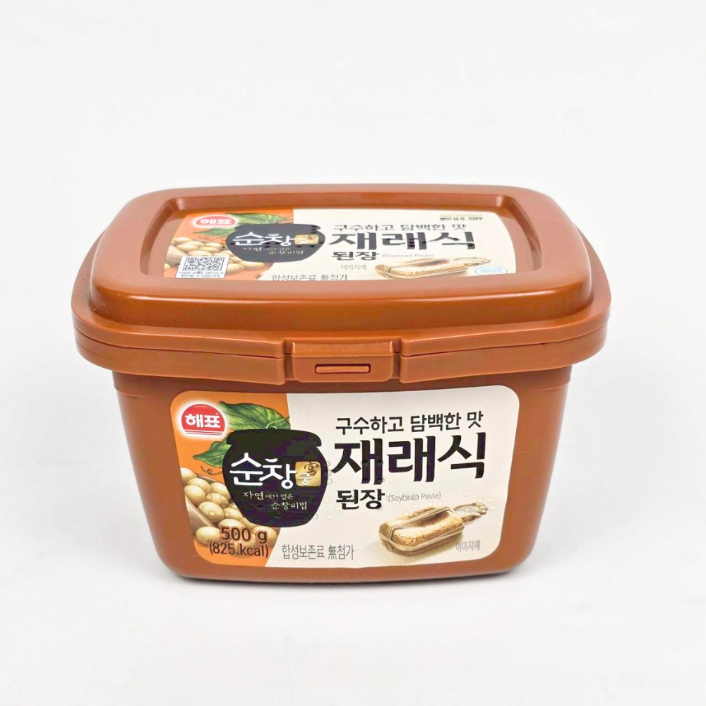 ทเวนจัง 500g เต้าเจี้ยวเกาหลี Doenjang 된장 SOY BEAN Paste รูปที่ 7