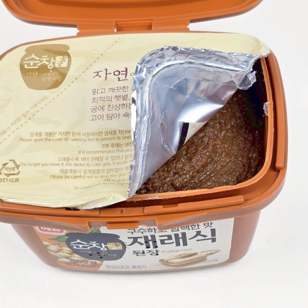 ทเวนจัง 500g เต้าเจี้ยวเกาหลี Doenjang 된장 SOY BEAN Paste รูปที่ 4