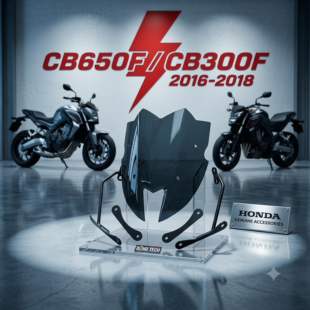 ชิวเเต่ง kèm giá đỡ có bulông kiểu Z phổ biến cho CB300-F và CB 650-F (2016‑2018) mặt Z