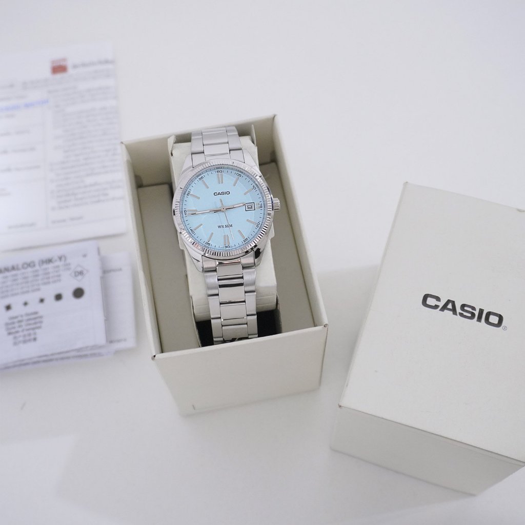 Casio Standard นาฬิกาข้อมือ สายสแตนเลส รุ่น UTP-1302 (UTP-1302PD-1A,UTP-1302PD-2A2,UTP-1302PD-3A1)