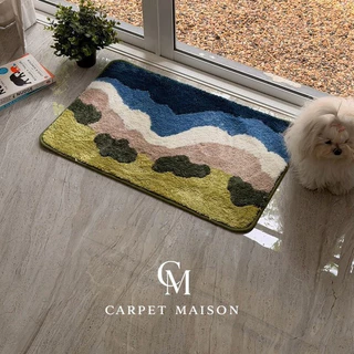 Carpet Maison พรมเช็ดเท้า The Nature Collection ขนาด 45 x 70cm ซักได้ แห้งไว มีกันลื่น