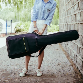 กระเป๋าเบส Bass bag ซอฟเคสกีต้าร์ เบส บุฟองน้ำกันกระแทก ผ้าOxford คุณภาพสูง