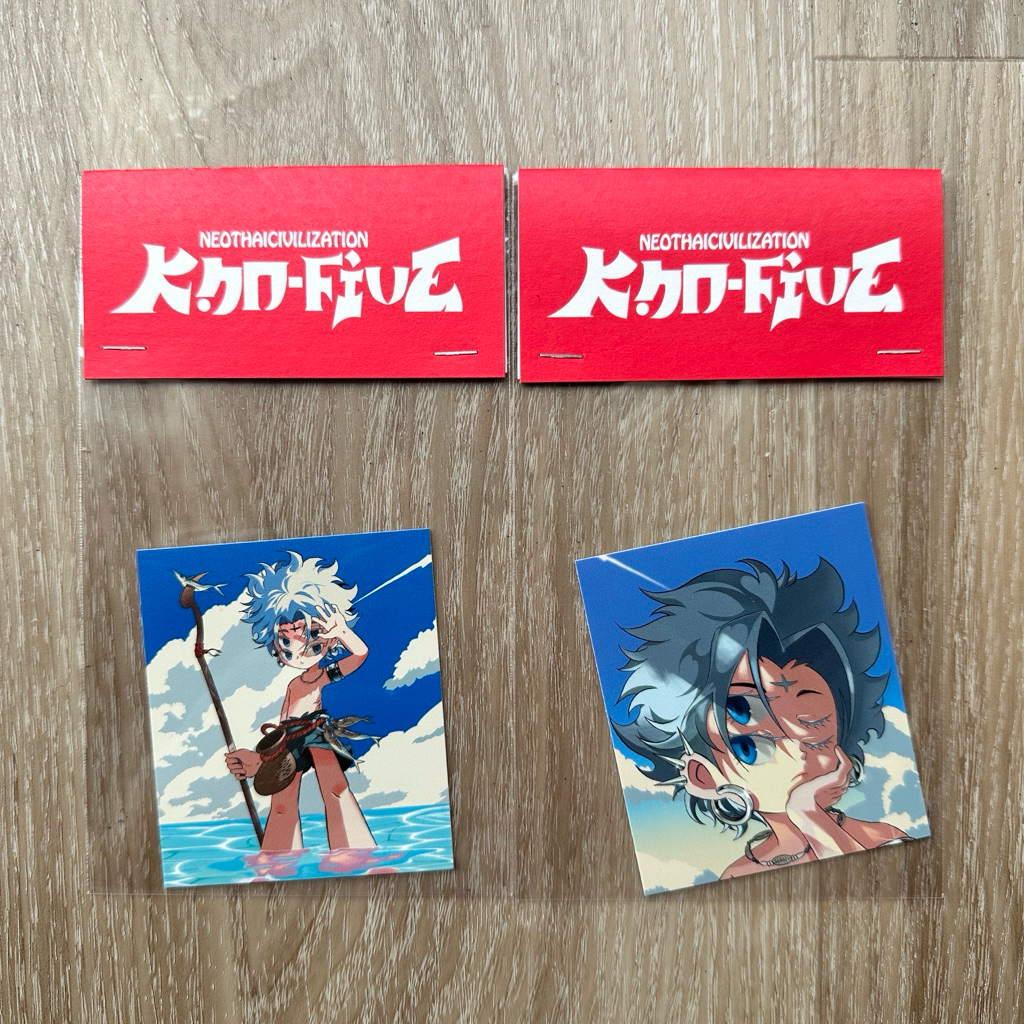 Knn.Five - Mek Sticker สติกเกอร์เมฆ