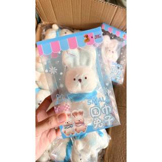 [พร้อมส่งที่ไทย] สกุชชี่กระต่าย 18cm [งานกล่อง] ตัวใหญ่สะใจ ของเล่นบีบคลายเครียด ยืดได้เด้งนุ่ม