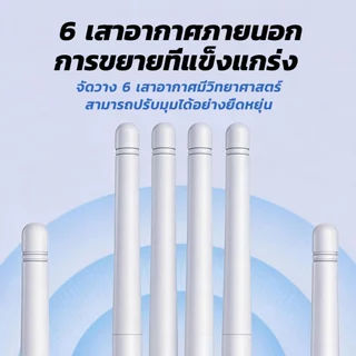 【รับประกัน 5 ปี】ตัวขยายสัญญาณ 5G/2.4Gความถี่คู่ 1200Mbps พร้อมเสาอากาศ 6 ราชาแห่งการทะลุกำแพง ตัวดูดสัญญาณ wifi repeate