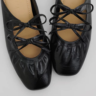 CHAAKAN [นำเข้าเกาหลี 100%] Cordelia Platform Mule Flat รองเท้าเปิดส้นผู้หญิง ส้นในซ่อน 3.5ซม. หัวเหลี่ยม เบา ไม่หลุด