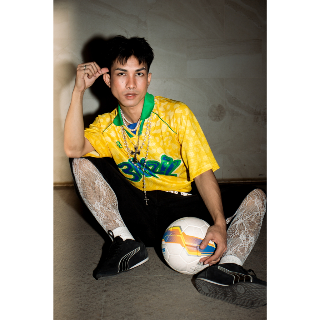 EightyEight Sport - เสื้อบอลโลก 2026 บราซิล Oversize 90s (รุ่น OS-BRA26)