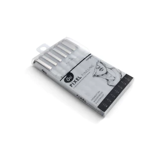 ปากกาตัดเส้น ORi รุ่น Pixel 7 ขนาด Drawing Fineliner M-PX-7