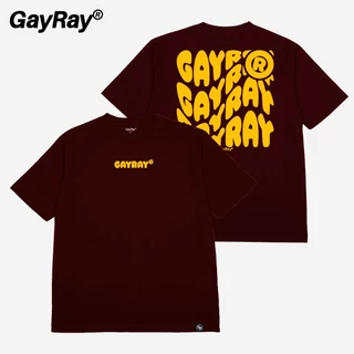 เสื้อโอเวอร์ไซส์ Cotton 100% GayRay Ripple เสื้อยืดโอเวอร์ไซส์ Oversize เสื้อยืดผู้ชาย ผู้หญิง สตรีทแฟชั่น