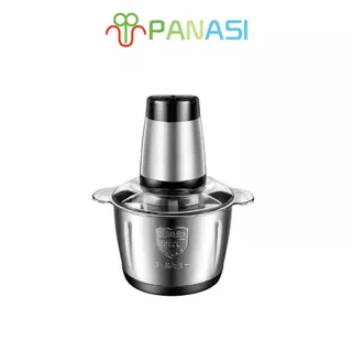 Panasi เครื่องผสมอาหาร ไฟฟ้า 4ใบมีด 2ลิตร เครื่องบดสับอาหาร ปั่นพริก ปั่นอเนกประสงค์ NO:YZ61
