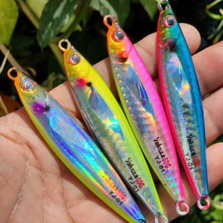 เหยื่อจิ๊ก Yakuza YJ-01 Metal Jig Lure 15g-80g เหยื่อปลอมตกปลาทะเล Shore/Light Jigging ครบทุกสี