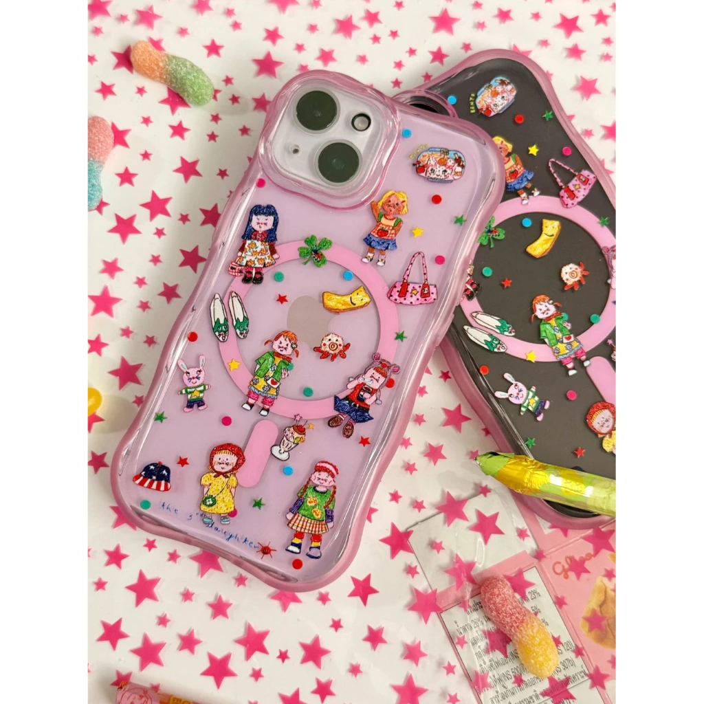 Kawaii girls jelly case เคสมือถือ