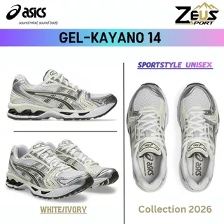 ASICS GEL-KAYANO 14 รองเท้า Sportstyle UNISEX โดดเด่นด้วยดีไซน์ยุค 2000s และพื้นรองเท้า GEL ที่มอบความสบาย ทันสมัย