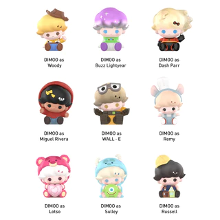 พร้อมส่งด่วนจากไทย POPBEAN Dimoo X Pixar mini figures