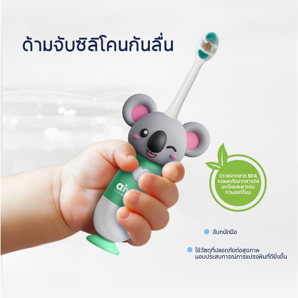 1 ชิ้น Aiwibi Kid's Jolly Teeth Care Toothbrush รูปที่ 5