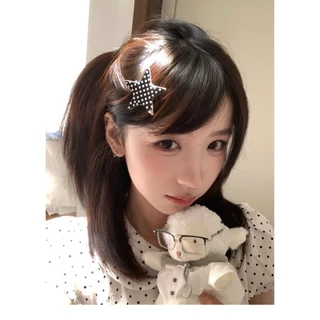 กิ๊บติดผม กิ๊บหนีบผม hair clip สไตล์เกาหลี ins น่ารัก y2k ใหม่ สีพาสเทล ลายจุด ดาว COD