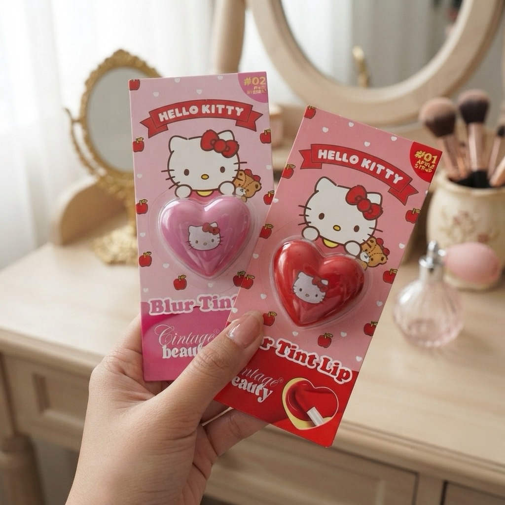 ลิปทินท์เบลอร์ปากซินเทจ Cintage Beauty Blur Tint Lip X Hello Kitty