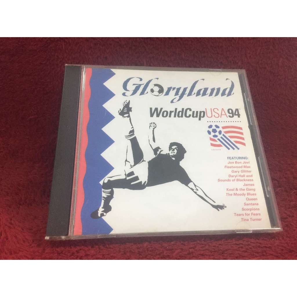 CD Gloryland: World Cup USA 94 Official Album สภาพตามรูปปก ZA334-83