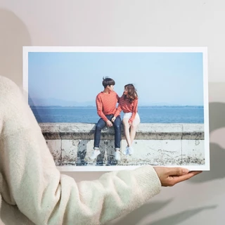 Photobook: รูปติดผนัง ภาพแคนวาส (8x8 ถึง 18x12) แบบหนา - ติดผนังได้โดยไม่เจาะ