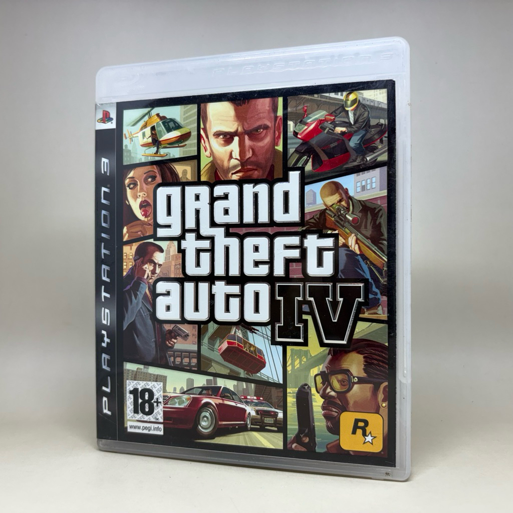 🇪🇺🇬🇧(GTA IV) Grand Theft Auto 4 (PS3) | PlayStation 3 | Original Game | Zone 2 EUR | English | สินค้