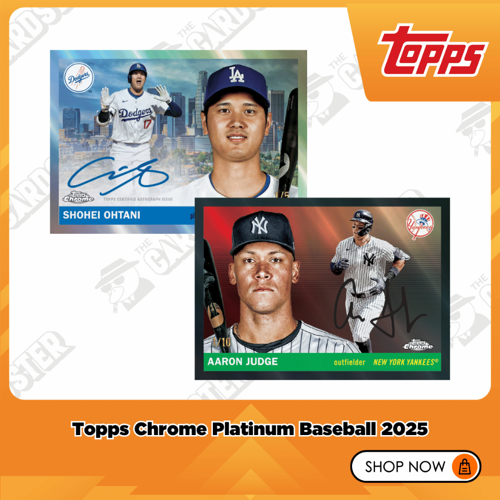 แบบซอง - Topps Chrome Platinum Baseball 2025 - Value Box รูปที่ 2