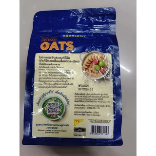 แผ่นข้าวโอ๊ตอบ(แดง)ข้าวโอ๊ตอบชนิดละเอียด(น้ำเงิน)ข้าวโอ๊ตอบชนิดหยาบ(เขียว)ตราแม็กกาแรต (McGarrett) น้ำหนักสุทธิ 400 กรัม