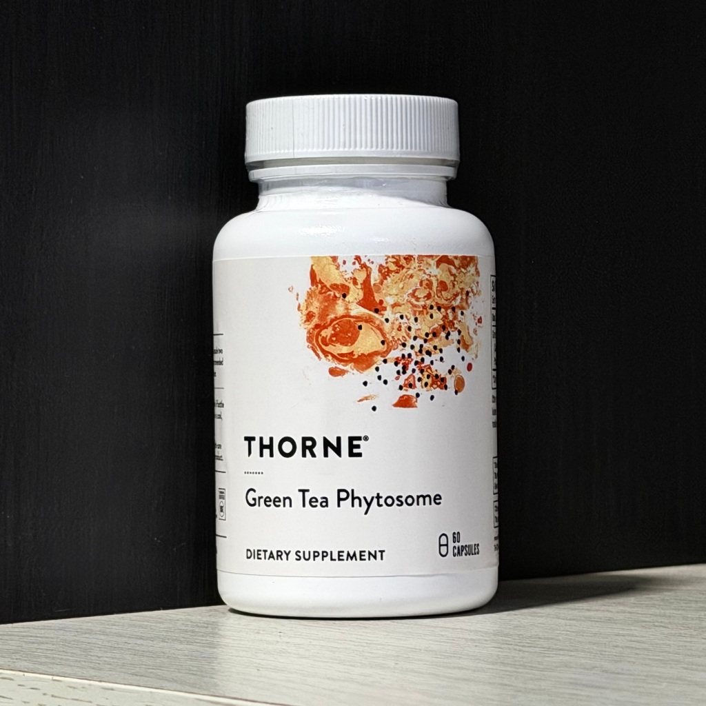 THORNE - Green Tea Phytosome 60 Capsules สารสกัดชาเขียวคุณภาพสูง
