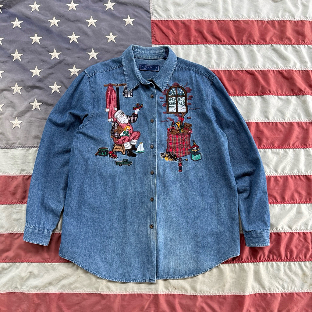 เสื้อเชิ้ต Karen Scott (รอบอก 46“)