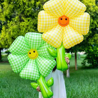 [ส่งด่วน] ลูกโป่งดอกไม้ ขนาดใหญ่พิเศษ มีหลายสี (125)