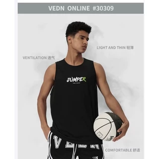 VEIDOORN เสื้อกาฬาแขนกุด สำหรับออกกำลังกาย ผ้าใส่สบาย ระบายอากาศได้ดี