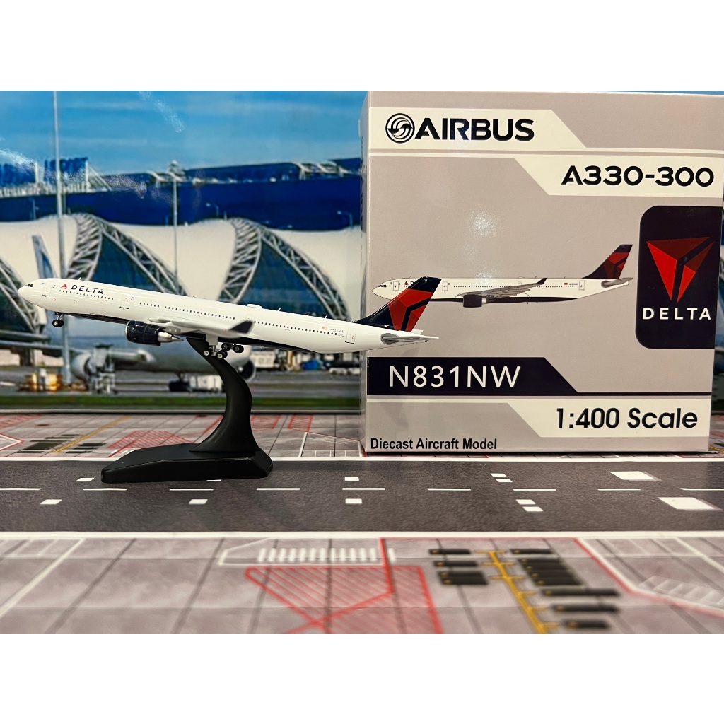 Aviation [WB4057] 1:400 Delta Air Lines A330-300 N831NW