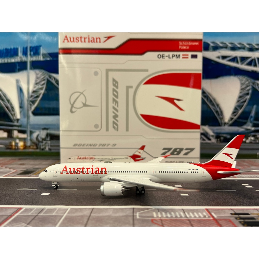 JC Wings [XX40263/XX40263A] 1:400 Austrian B787-9 OE-LPM