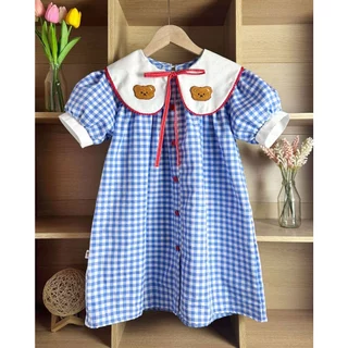 Little Blue Sky ชุดลูกสาวOnlyboo เดรสสีฟ้าน่ารักสดใส ใส่วันแม่