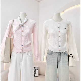 WA YA เสื้อคาดิแกนไหมพรม กระดุมหน้า restock‼️