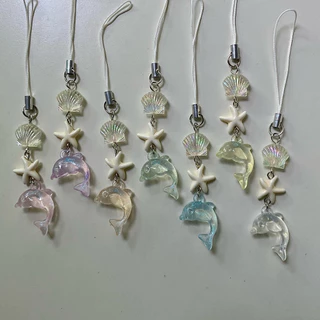 พวงกุญแจโลมา 🐬 เชือกคล้องโทรศัพท์ | ของขวัญปัจฉิม ของแจก giveaway ของแถมลูกค้า
