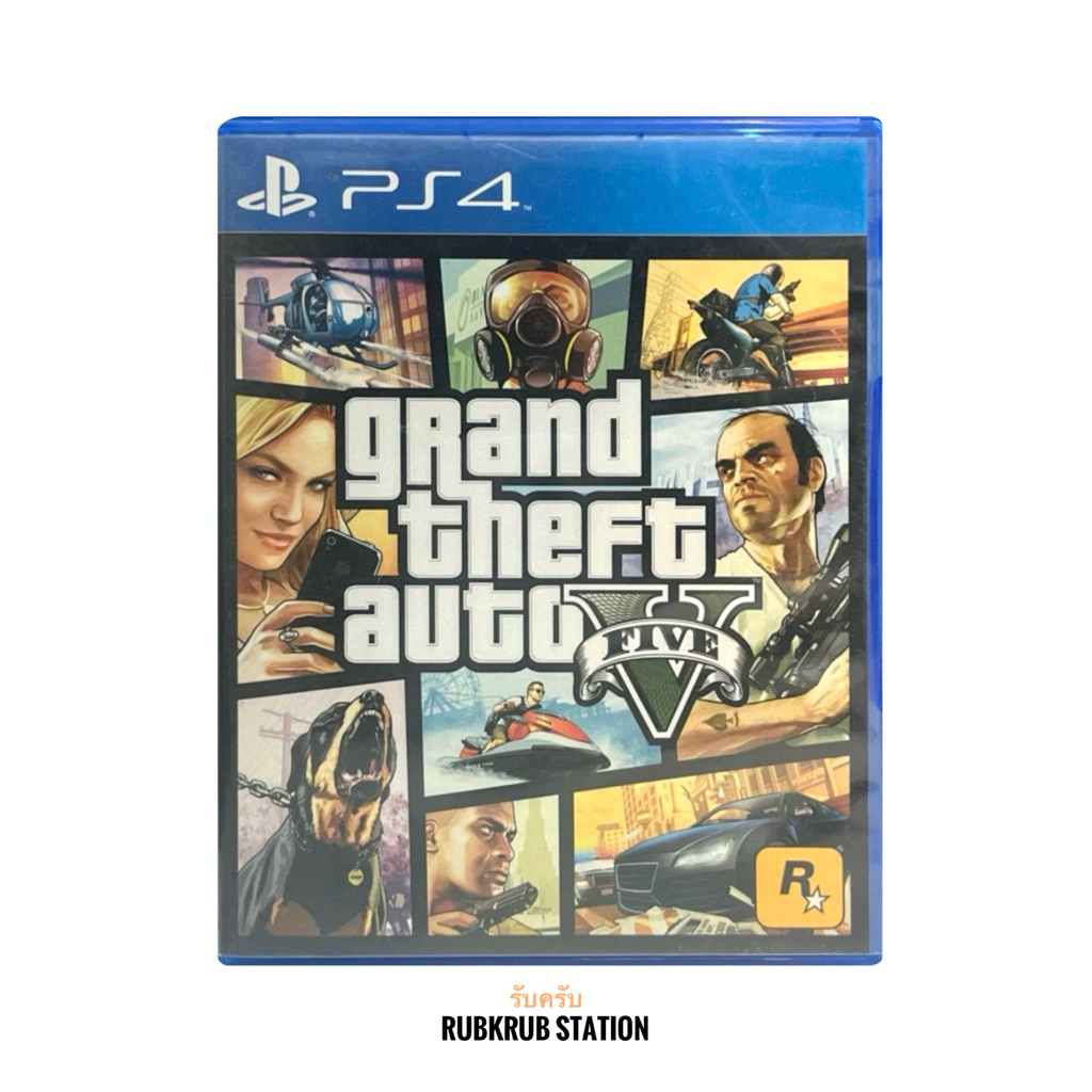 แผ่นเกม Ps4 GTA V FIVE