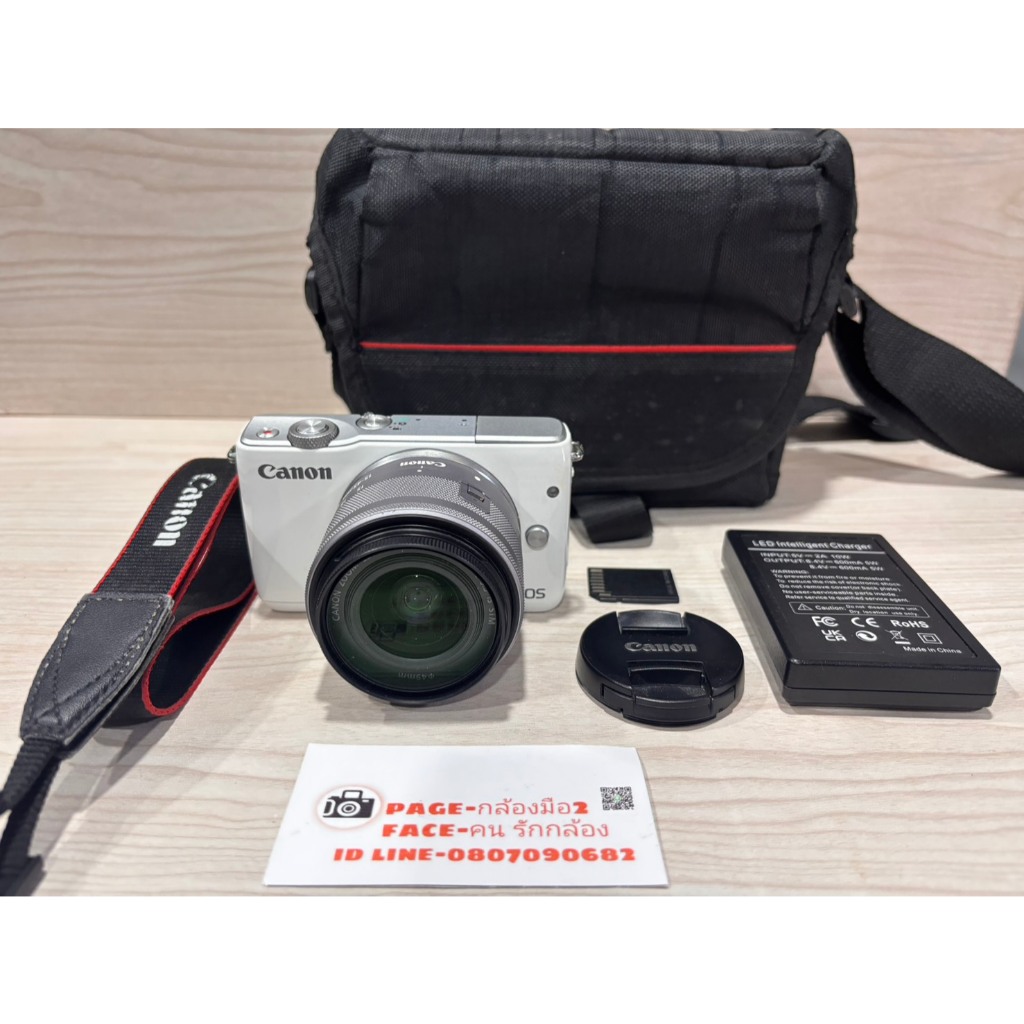 canon m10 พร้อมเลนส์
