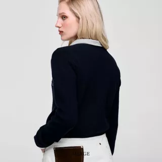 Merge Official - Crossy Knit Cardigan (พร้อมส่ง)