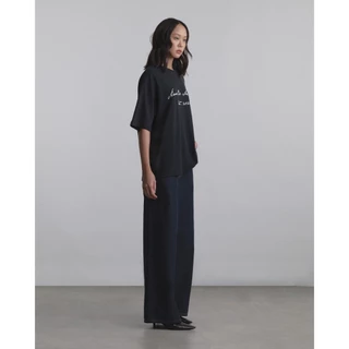AMR DE SAISON (AIMER) - AMR Hand Writing Logo Hemp Box Fit T-Shirt