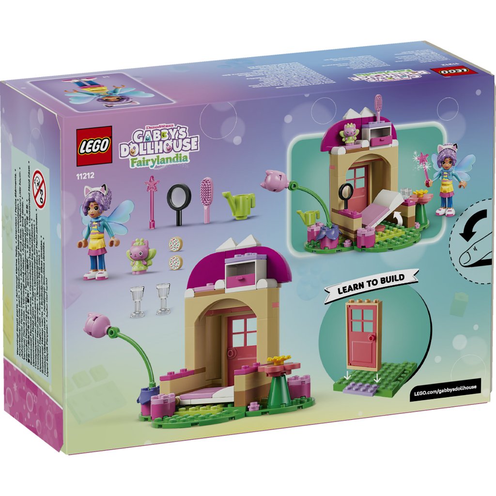 LEGO Gabby's Dollhouse ‏11212 بيت حديقة Kitty Fairy ‏(103 قطع) — صورة 4