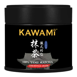 (ใหม่) คาวามิ ยาเมะ เกรดพิธีการ 100% แบบกระปุก 30 กรัม /100% Yame Matcha Ceremonial Grade Powder ชาเขียว/ ชาญี่ปุ่น