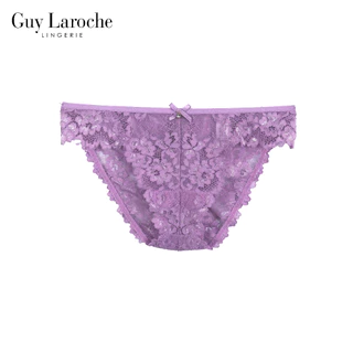 Guy Laroche Lingerie กางเกงใน กีลาโรช Underwear Bikini กางเกงในทรงบิกินี่ กางเกงในลูกไม้ทั้งตัว GU2T29 [LOve for Mom]
