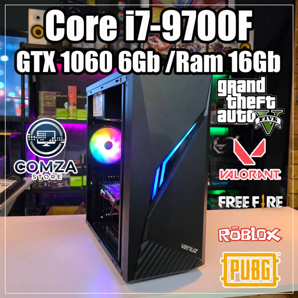 คอมพิวเตอร์ (Computer) S240 Core i7-9700F /Ram 16Gb /เลือกการ์ดจอได้ /SSD 240Gb /Psu 600W