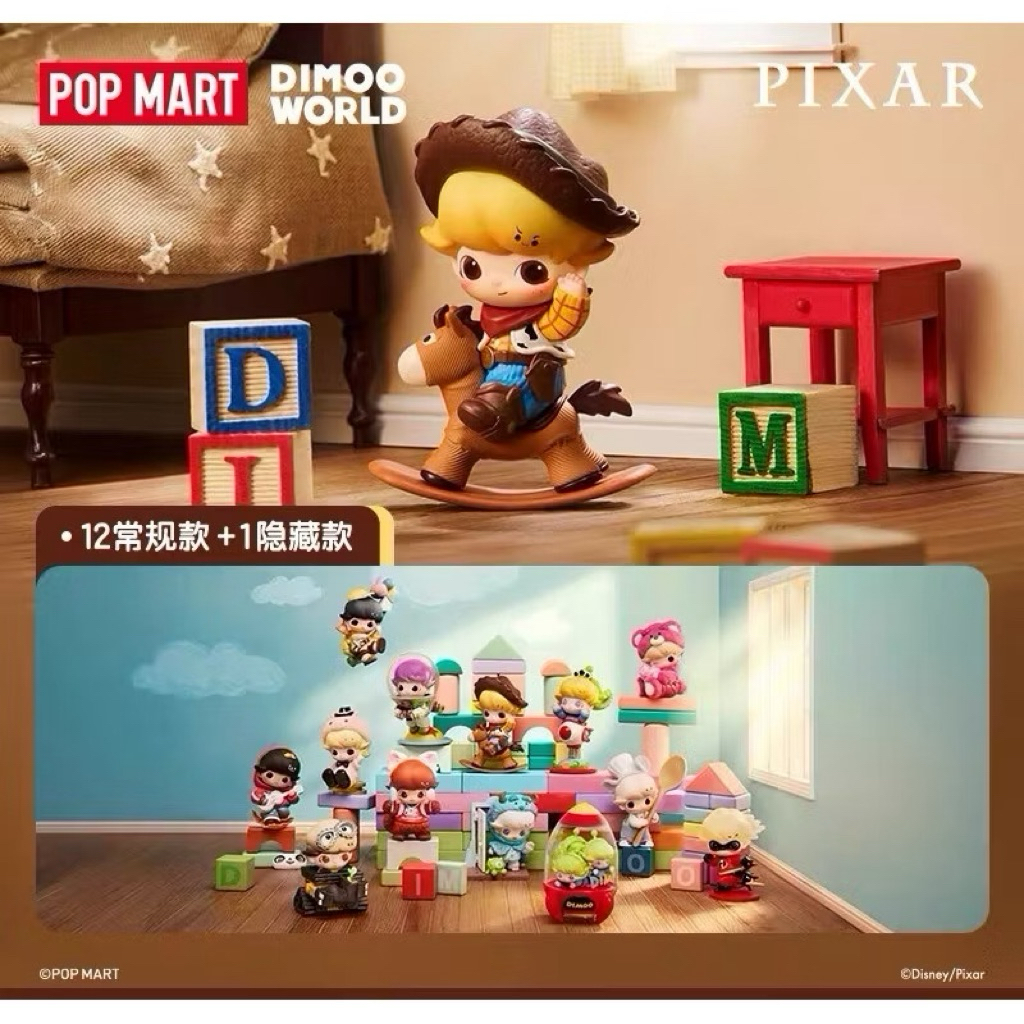 𝐃𝐈𝐌𝐎𝐎 𝐖𝐎𝐑𝐋𝐃×𝐏𝐈𝐗𝐀𝐑 𝐒𝐞𝐫𝐢𝐞𝐬 𝐅𝐢𝐠𝐮𝐫𝐞𝐬 โมเดล ของแท้ Toy Story
