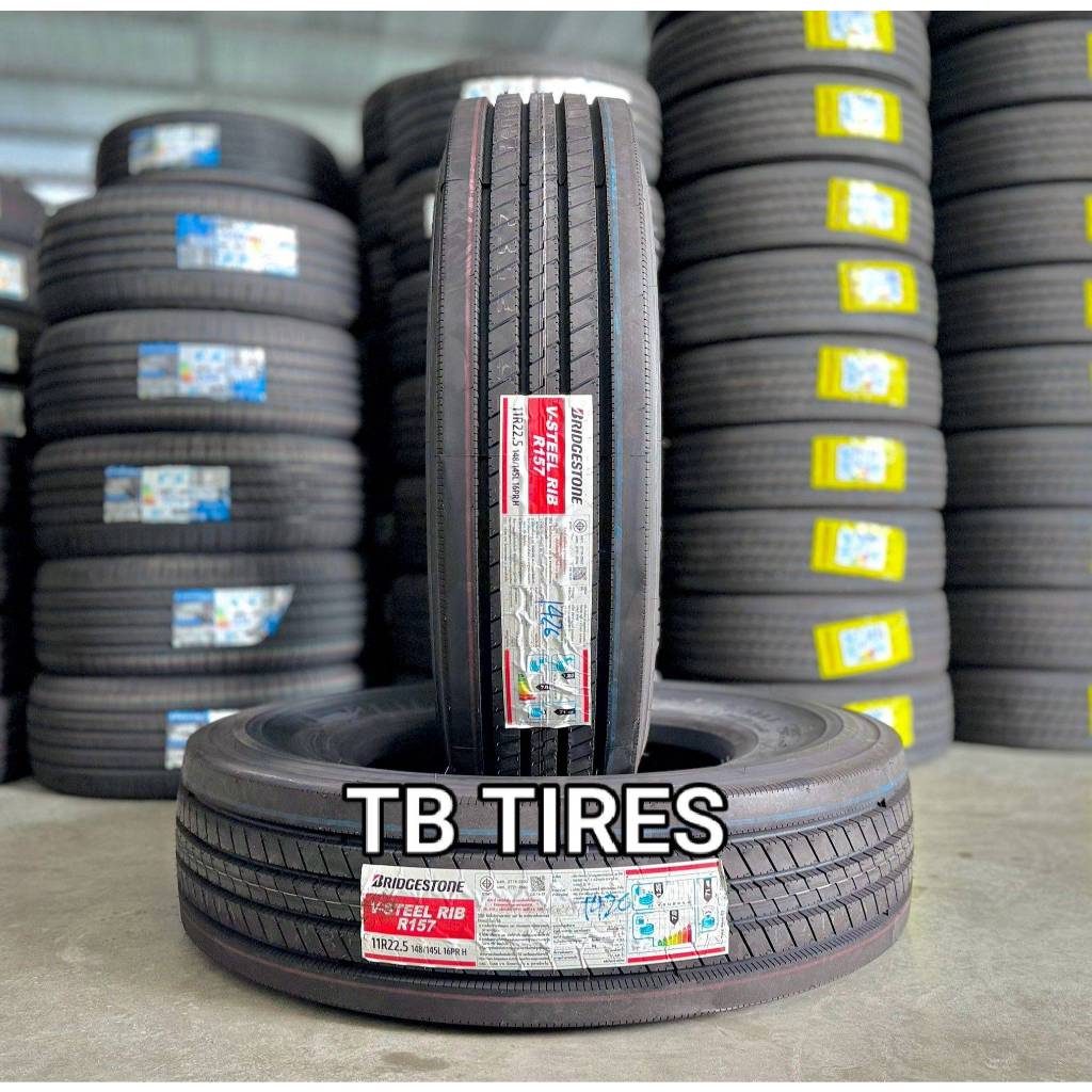 ยางรถบรรทุกเรเดียล 11R22.5 BRIDGESTONE R157 (ยางใหม่ปี 2025 - 2026 )