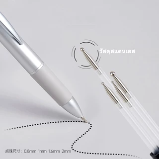 4in1 ไม้ดอทปากกา สำหรับเพ้นท์ลายเล็บ เล็บ ปากกาเจาะลูกลื่นการออกแบบปากกา ภาพวาด