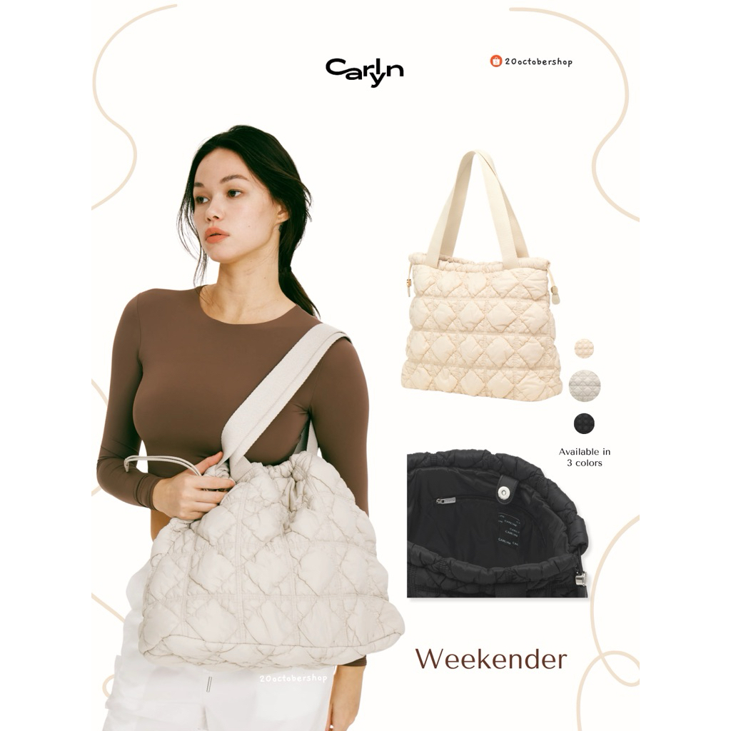 ☁️ (พร้อมส่ง/🛵แมสส่งด่วน) แท้ 💯 สแกนเช็คได้ | CARLYN Weekender