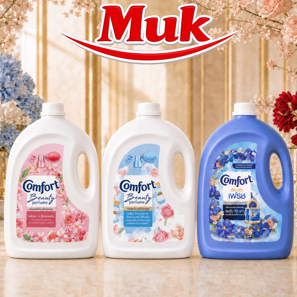 Comfort น้ำยาปรับผ้านุ่ม 2800-3100ML Blue | Pink | Ultra Blue | Baby Powder | Sakura