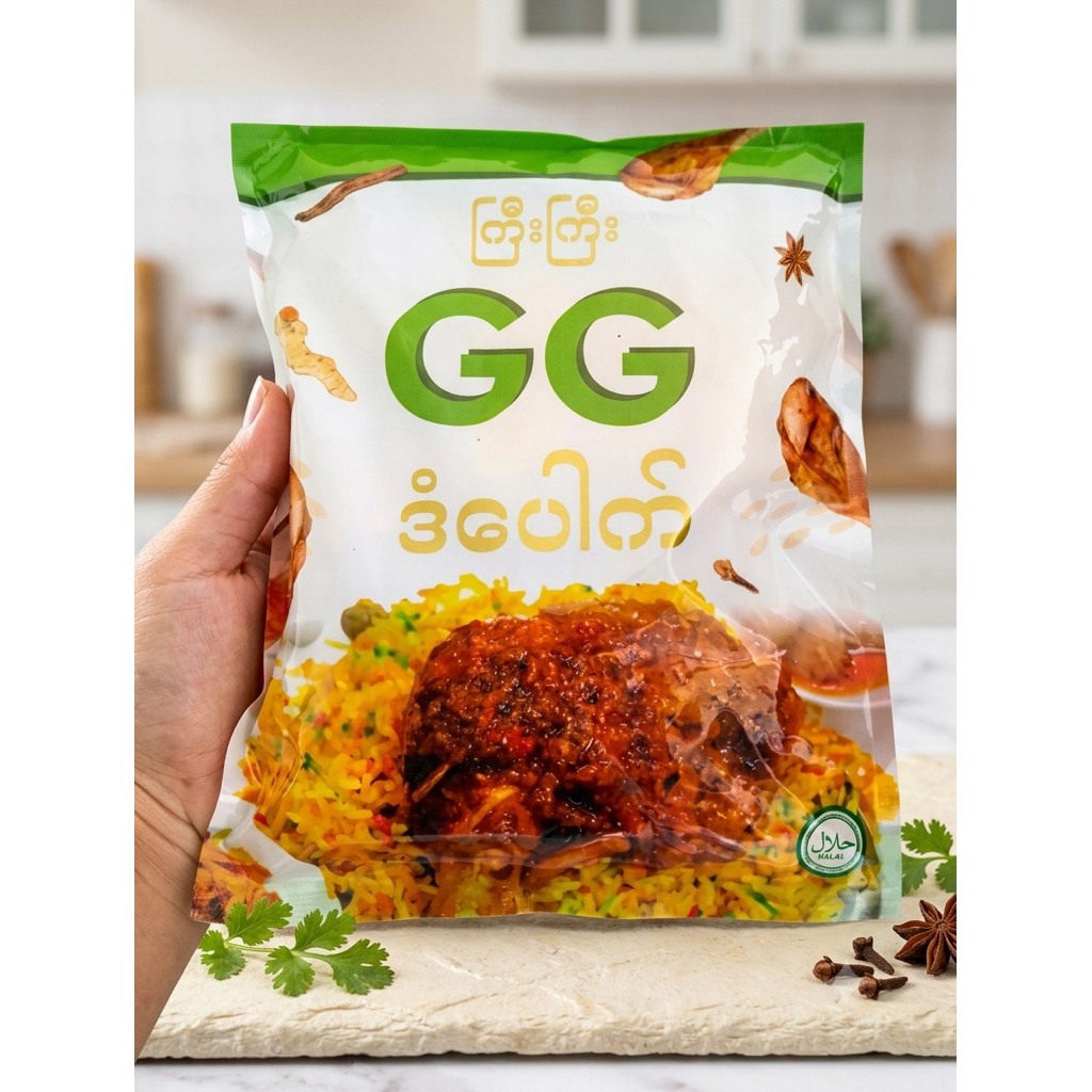 ข้าวหมกไก่พม่าฮาลาล(GG)