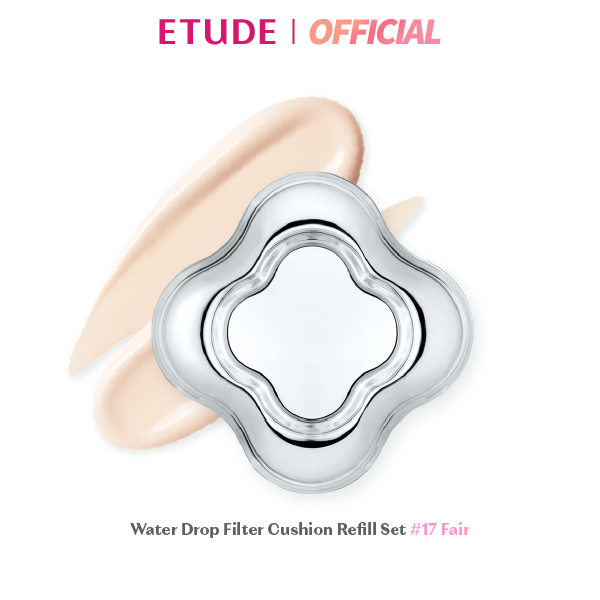 [NEW] ETUDE Water Drop Filter Cushion + Refill คุชชั่นหยดน้ำ ผสมสกินแคร์ 85%